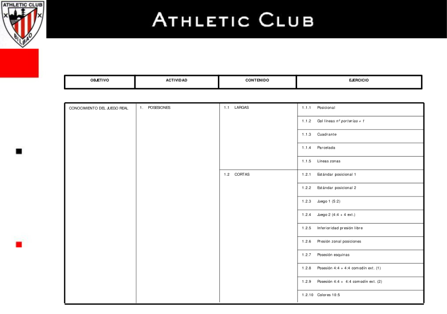 manual de ejercicios de fútbol