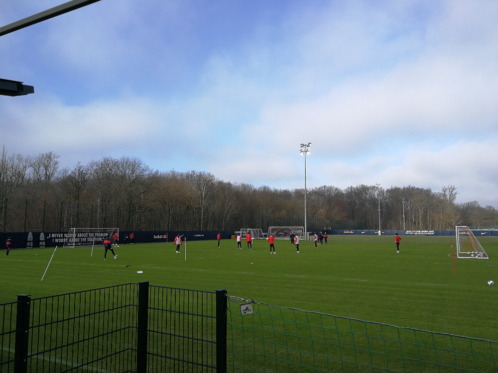 entrenamiento del red bull leipzig de nagelsmann